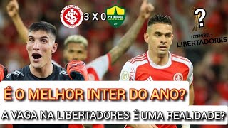 A GRANDE VITÓRIA NO BEIRA RIO É POSSÍVEL SONHAR COM VAGA NA LIBERTADORES O JOGO DO ANO [upl. by Nas282]