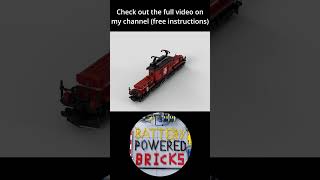 Powered Up MOD of the Lego 10183 Hobby Trains Crocodile Locomotive [upl. by Dwane616]