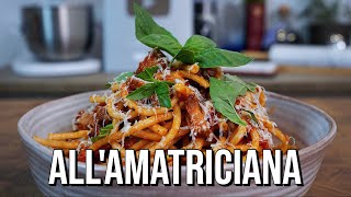 Pasta Amatriciana  How To Make Recipe [upl. by Aryad]