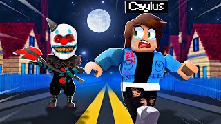 escape the killer clown in roblox [upl. by Placia]