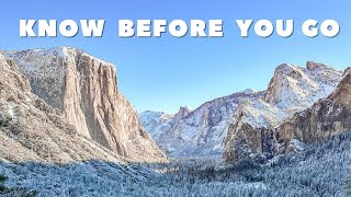 How to Visit Yosemite Valley in the Winter [upl. by Annael]