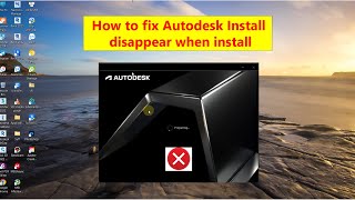 FIX can’t install 3Dmax 2024 Revit 2024 Autocad 2024  the installer disappears when start [upl. by Jallier]