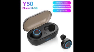 Y50 TWS Bluetooth Earbuds  Product Video [upl. by Eedoj]