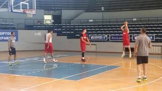 Nemanja Bjelica trening šuta [upl. by Tirzah]