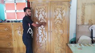 Latest Wooden Almirah Design ৷৷ Wardrobe Collection  2 part almirah design [upl. by Bokaj]