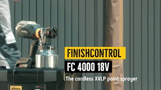 FinishControl FC 4000 18V  Product Video [upl. by Ahsimed262]