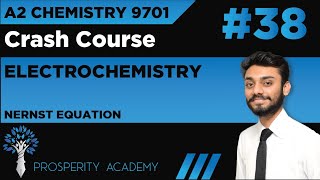 Nernst Equation  Electrochemistry  9701 A2 Chemistry UrduHindi [upl. by Amil]