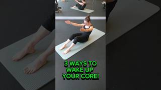 3 PILATES EXERCISES TO WAKE UP YOUR CORE pilates pilatesworkout core corestrength coreworkout [upl. by Ermengarde668]