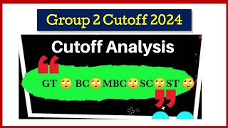 Group 2 2024 Cutoff  வாங்க பார்க்கலாம் Based on Vacancies  Tnpsc champ [upl. by Filberte595]