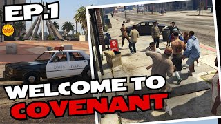 Ep1 Bleeders quotWelcome To The Covenantquot 1970s GTA V RP  Lerouso Film [upl. by Ydaf]