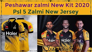 Peshawar Zalmi Launched New Kit for PSL 2020  PSL 2020 Updates [upl. by Aisatnaf]