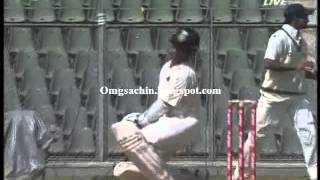 Tendulkars Reply To Sreesanth Bouncer  Irani Cup 2013 [upl. by Nylhsoj]