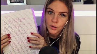 ASMR FAQ l  triggers  Quel âge  En couple  Collaborations  ☺️ [upl. by Cummings]