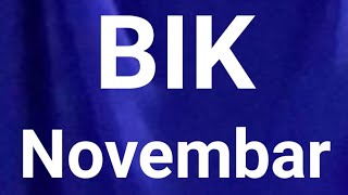 BIK HOROSKOP NOVEMBAR 2024 [upl. by Aramenta]