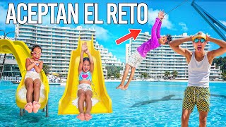 RETAMOS A NUESTROS HIJOS  LA PISCINA MAS GRANDE DEL MUNDO 🌎 [upl. by Nylanej]