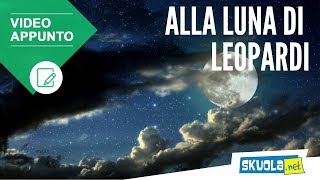 Giacomo Leopardi Alla Luna [upl. by Ellevehs830]