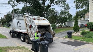 MEGA Garbage Truck on Pawtucket Trash [upl. by Fromma634]