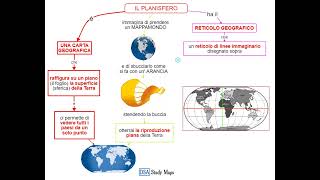 videomappa  gli strumenti della geografia  6 il planisfero [upl. by Naesad]