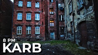 【4K】Evening in the Cursed District in Poland Bytom Karb [upl. by Shuman]