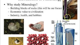 Intro to Mineralogy [upl. by Lorrad]