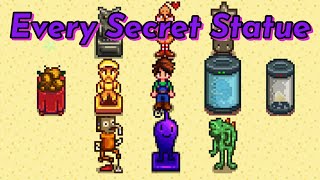 The Secret Statues of Stardew Valley [upl. by Hairehcaz]