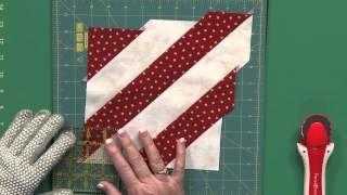 Sew Easy Triangle Squares from Bias Strips [upl. by Ruffina]