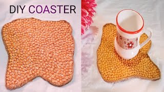 Diy Coaster  Easy hand made Coaster [upl. by Kinson700]