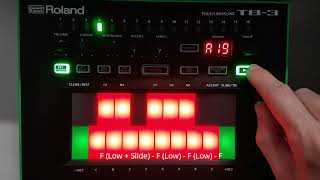 Roland Aira Tb3  How To Build Hard TRANCE Bassline Psytrance Edition [upl. by Nikolaos]