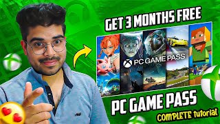 Get 3 Months PC Game Pass for Free  Complete Tutorial [upl. by Yllop]