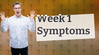 What are the symptoms of pregnancy at 1 week [upl. by Sinnod]