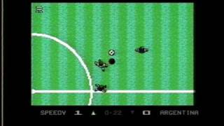 Mircoprose Soccer C64 Commodore 64 Tore Teil 2 [upl. by Ivette]