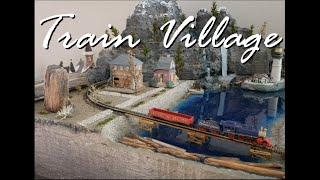 Building a Z Gauge Train Village 2019 [upl. by Anilas]