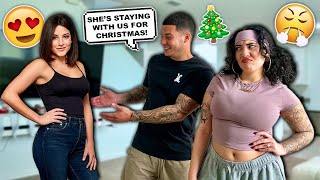 ANOTHER GIRL is Staying With US For The Holidays PRANK ON FIANCE [upl. by Stormi]