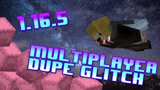 Minecraft Java 1165 Multiplayer Any Item Dupe Glitch Working On Realms NEW [upl. by Afira]