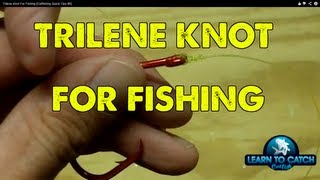 Trilene Knot For Fishing  Best Fishing Knots [upl. by Rosa]