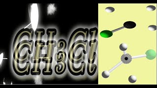 Organic Chemistry  Lewis Dot Structure CH3Cl Chloromethanemethyl chloride كلوريد الميثيل reaction [upl. by Ained37]