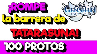 💎100 PROTOGEMAS GRATIS💎 DESBLOQUEA barrera de TATARASUNA y DOMINIO PABELLON SAKKEI Genshin Impact [upl. by Chisholm]