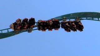 Tempesto offride HD 60fps Busch Gardens Williamsburg [upl. by Anaehs]