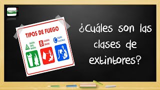 Cuáles son las clases de extintores 🔥🔥🔥🧯 [upl. by Analram427]