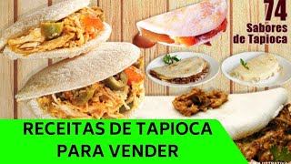 Como Fazer Tapioca Recheada Para Vender [upl. by Saticilef]