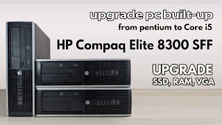 HP Compaq Elite 8300 SFF Upgrade [upl. by Haeckel]