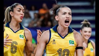 BRASIL X ESTADOS UNIDOS AO VIVO  VOLEI FEMININO SEMIFINAL OLIMPIADAS PARIS 2024  COMENTÁRIOS [upl. by Innus]