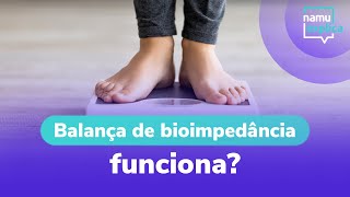 O que é balança bioimpedância Ela funciona mesmo [upl. by Ailisec178]