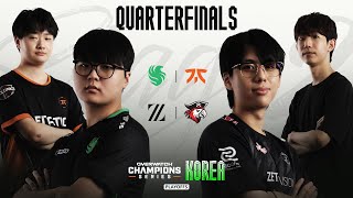 Overwatch Champions Series KOREA Stage2 OWCS KOREA Playoffs Day 1 Quarterfinals [upl. by Tihw]