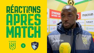 FC Nantes  Le Havre AC  la réaction des joueurs [upl. by Xyno]