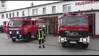 Dorfsirene  Tesla AZD 501  Scheunenbrand Einsatz für die Feuerwehr Triebes [upl. by Ludovick96]