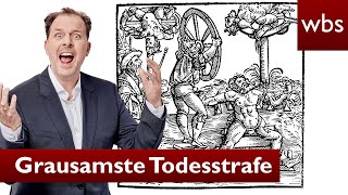 Grausame Todesstrafe Die brutalste Folter aller Zeiten  Anwalt Christian Solmecke [upl. by Koal]