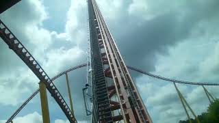 Intimidator 305 POV  Kings Dominion  7272022 [upl. by Nnahteb]