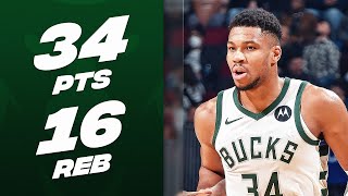 Giannis Antetokounmpo Gets Busy In DOUBLEDOUBLE Performance 🔥  December 29 2023 [upl. by Lrub]