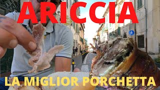 IL MIGLIOR PANINO e PORCHETTA DI ARICCIA [upl. by Addiego]